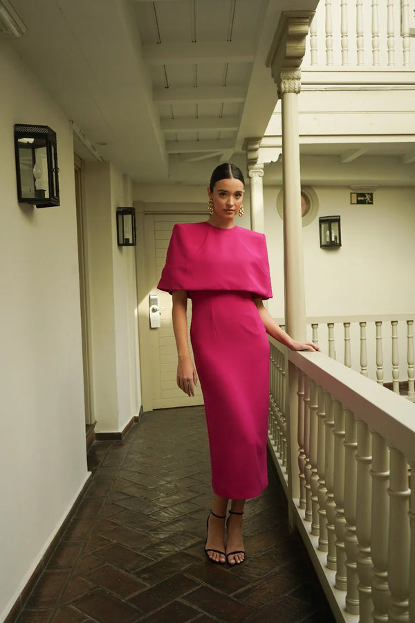 VESTIDO CAYETANA + CAPA