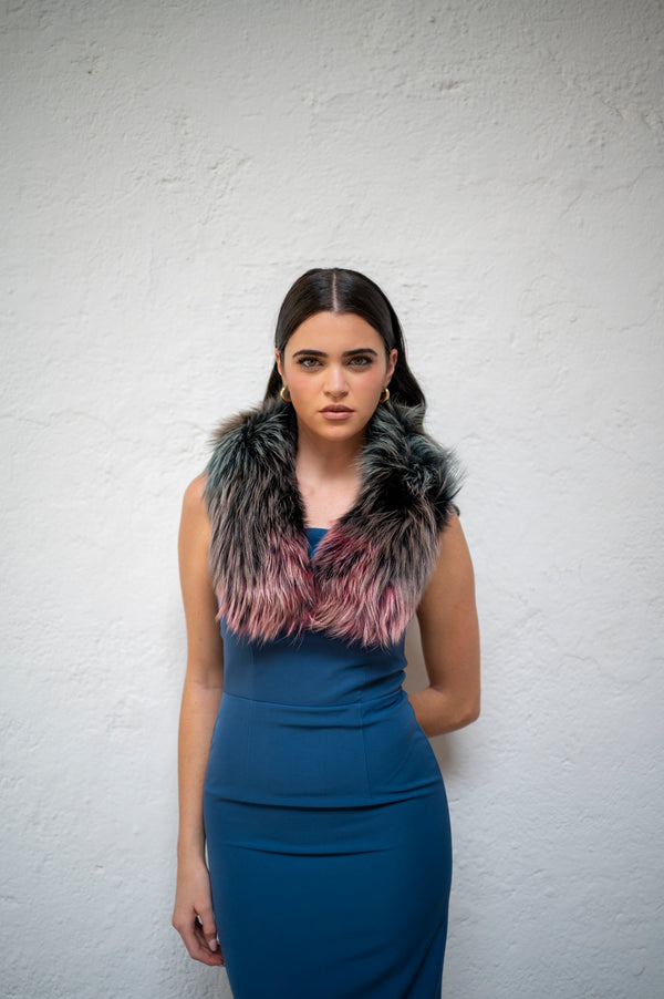 CUELLO PIEL ARCOIRIS